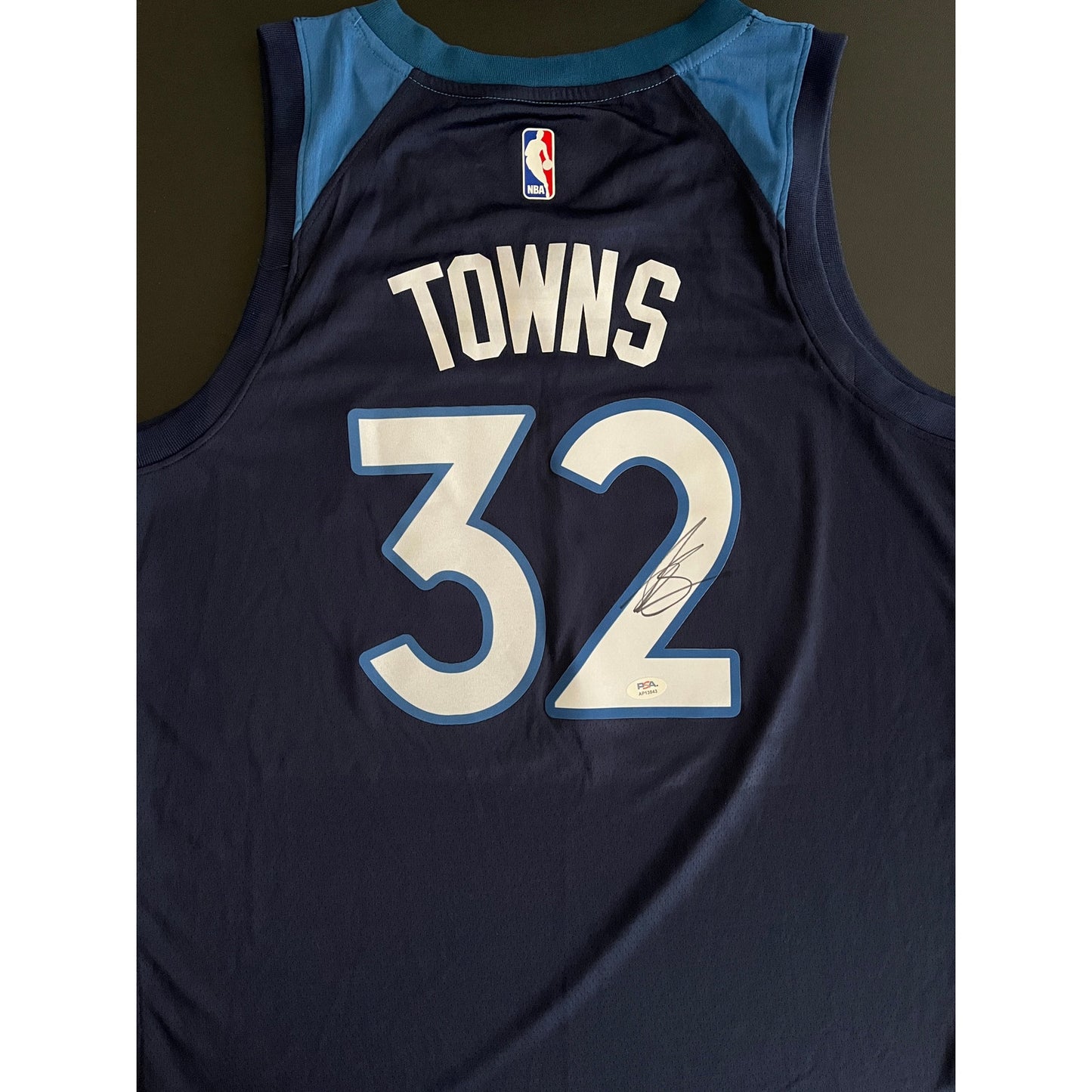 Karl Anthony Towns Signed Minnesota Timberwolves Jersey PSA/DNA
