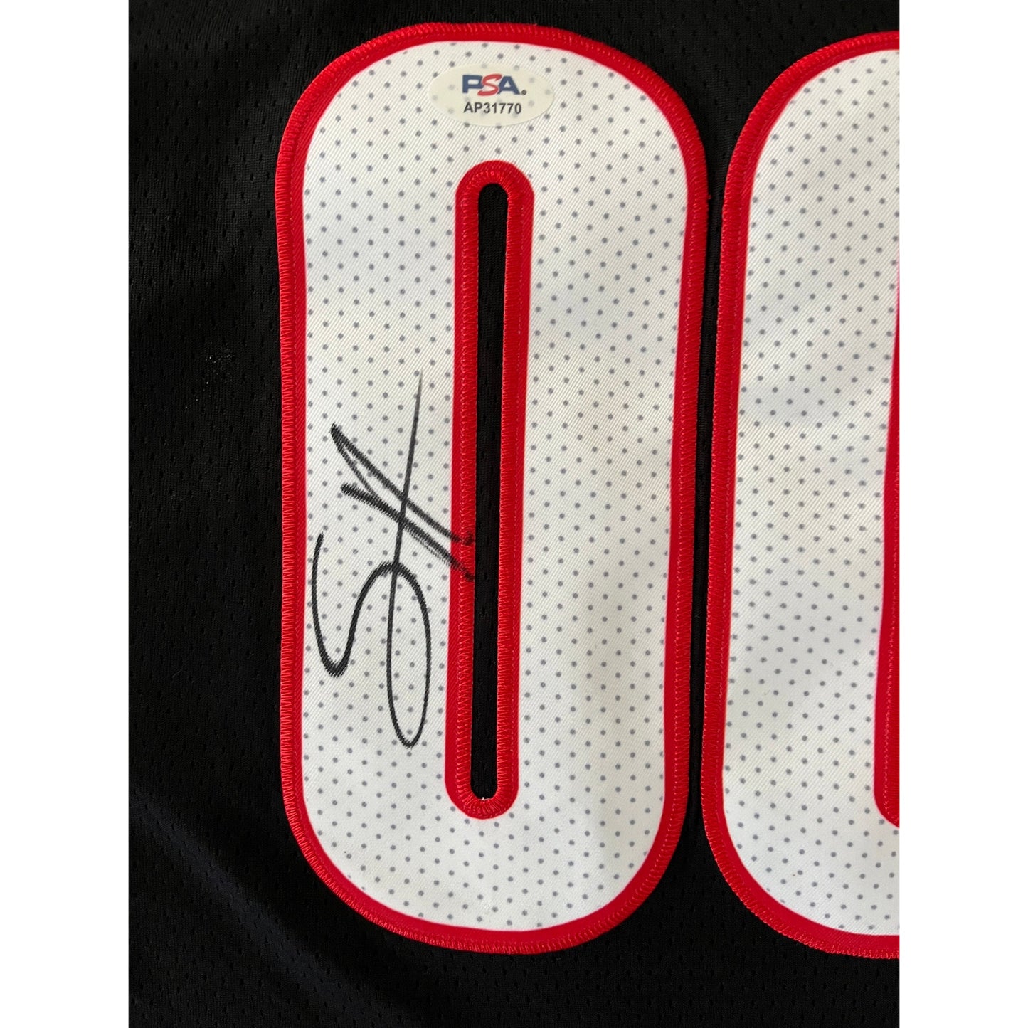 Scoot Henderson Signed Portland Trail Blazers Jersey PSA/DNA