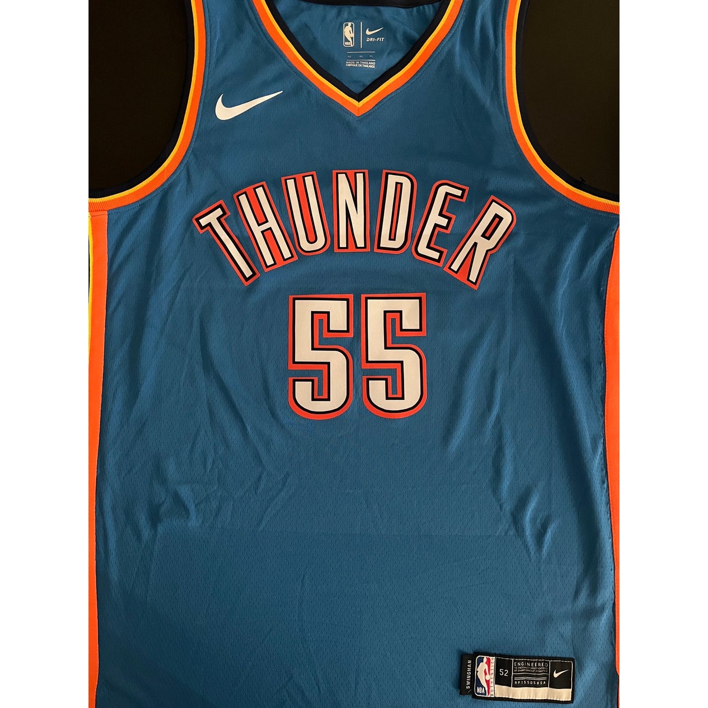 Isaiah Hartenstein Signed Oklahoma City Thunder Jersey PSA/DNA