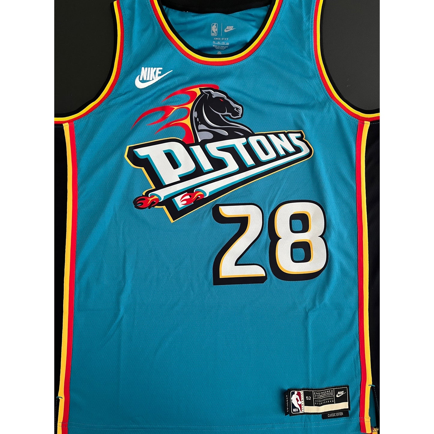 Isaiah Stewart Signed Detroit Pistons Jersey PSA/DNA