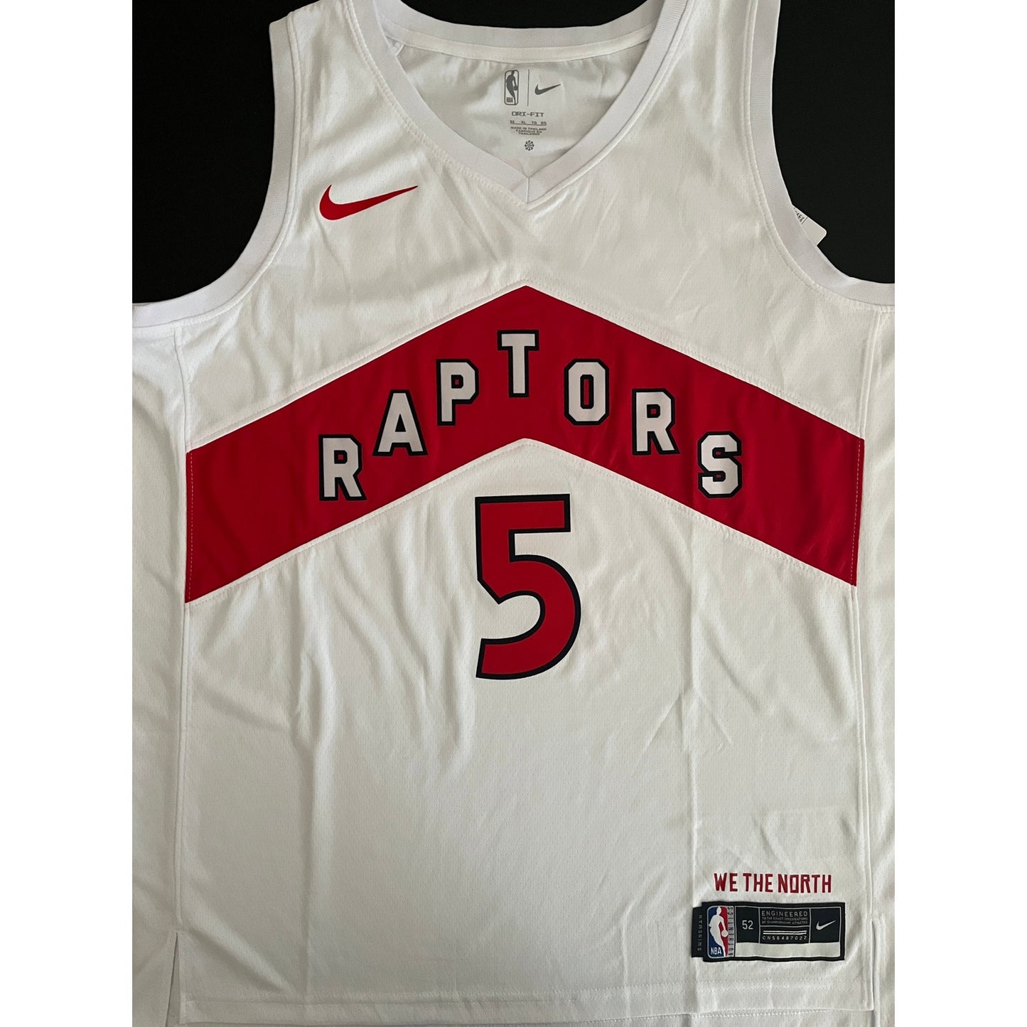 Immanuel Quickley Signed Toronto Raptors Jersey BAS Beckett COA