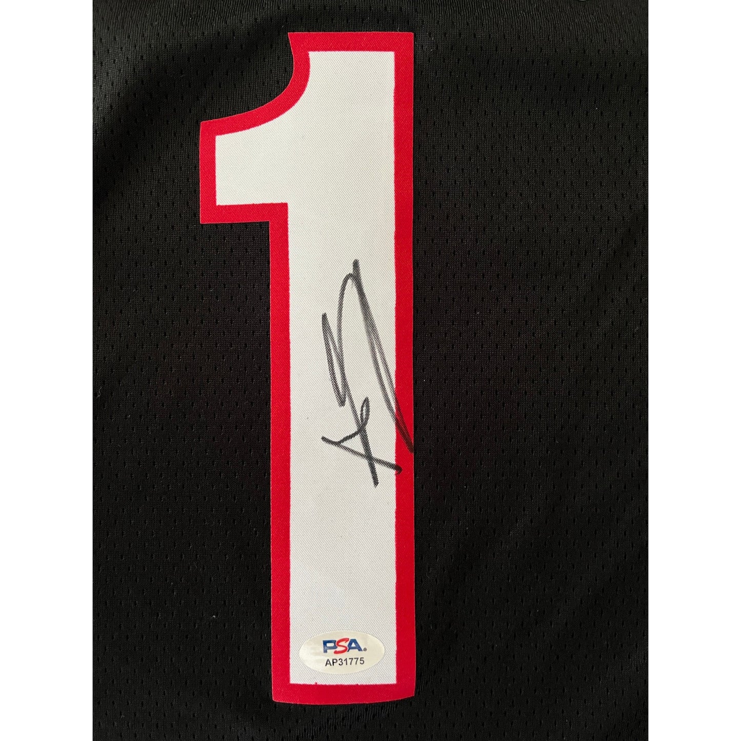 Anfernee Simons Signed Portland Trail Blazers Jersey PSA/DNA