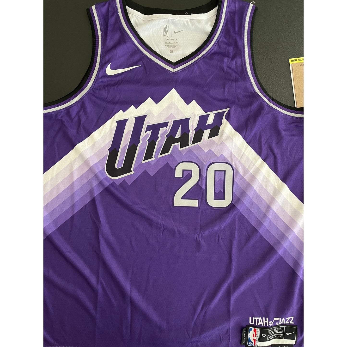 John Collins Signed Utah Jazz Jersey PSA/DNA