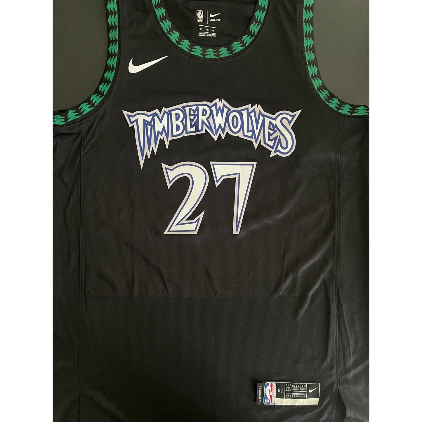 Rudy Gobert Signed Minnesota Timberwolves Jersey PSA/DNA