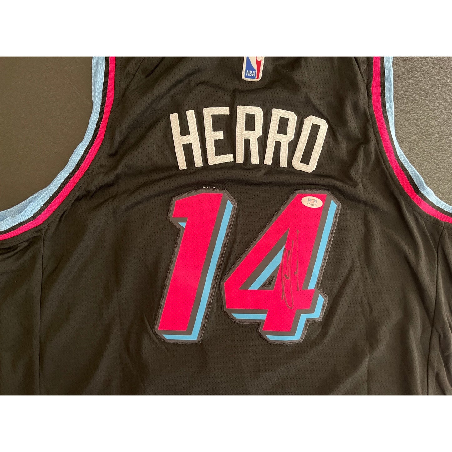 Tyler Herro Signed Miami Heat Jersey PSA/DNA
