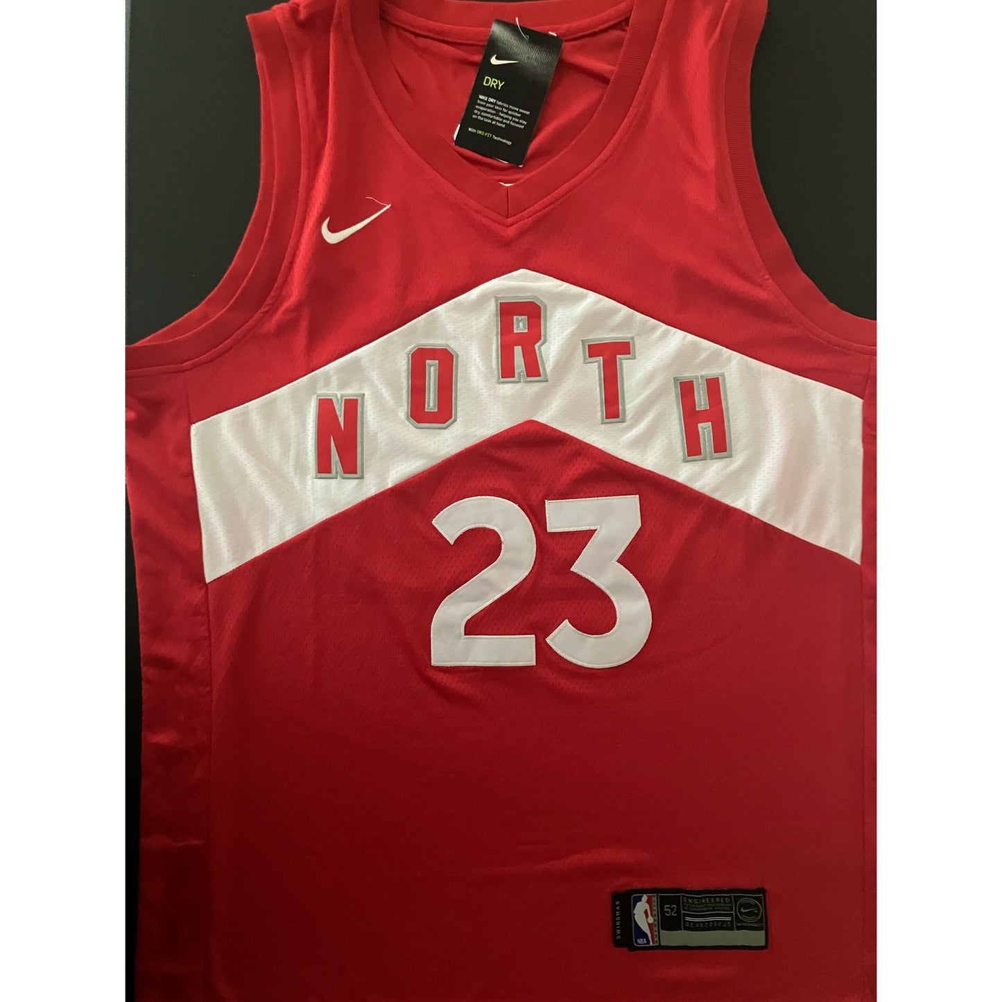 Fred VanVleet Signed Toronto Raptors Jersey PSA/DNA