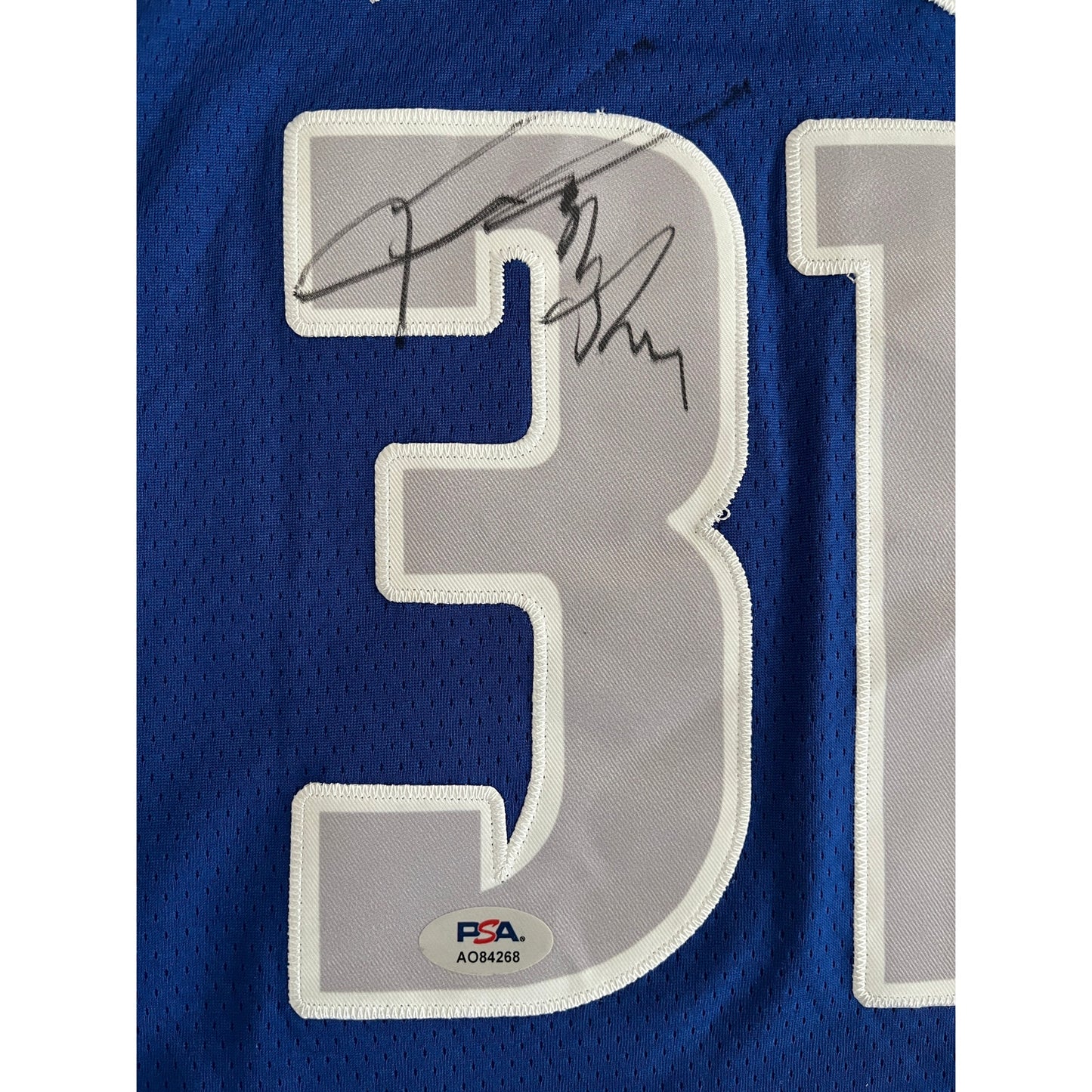Jason Terry Signed Dallas Mavericks Jersey PSA/DNA