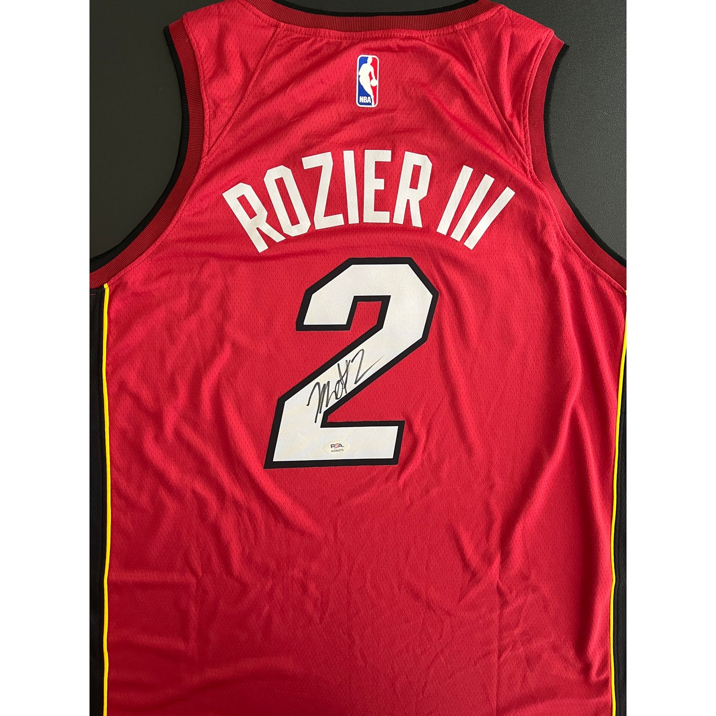 Terry Rozier III Signed Miami Heat Jersey PSA/DNA