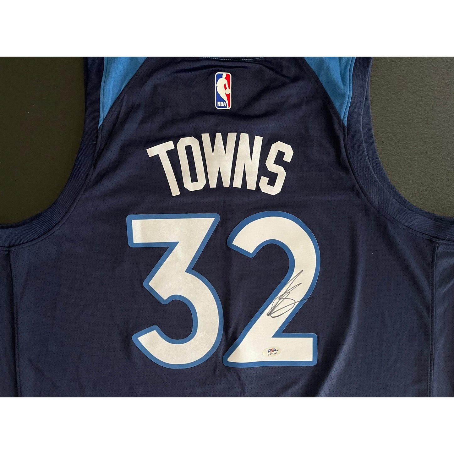 Karl Anthony Towns Signed Minnesota Timberwolves Jersey PSA/DNA