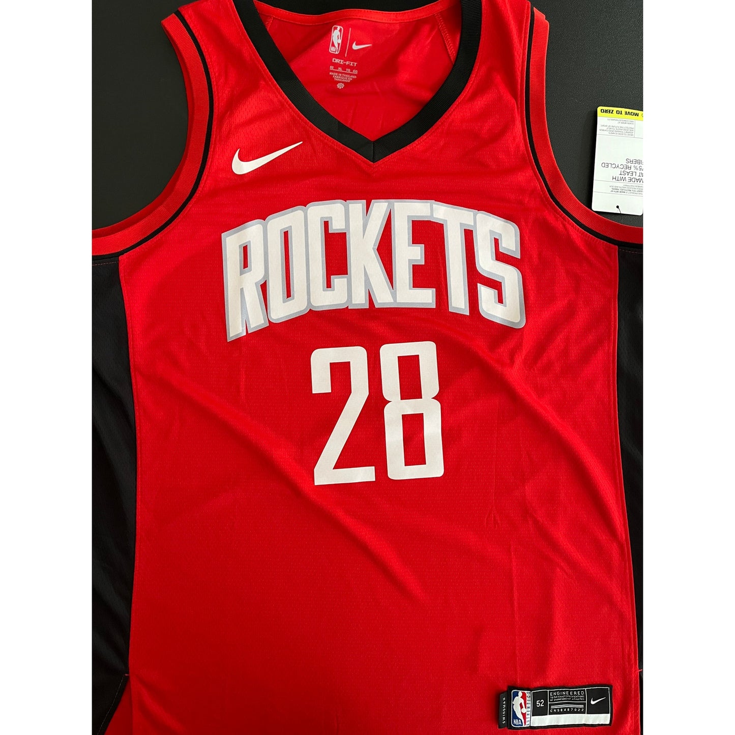 Alperen Sengun Signed Houston Rockets Jersey PSA/DNA