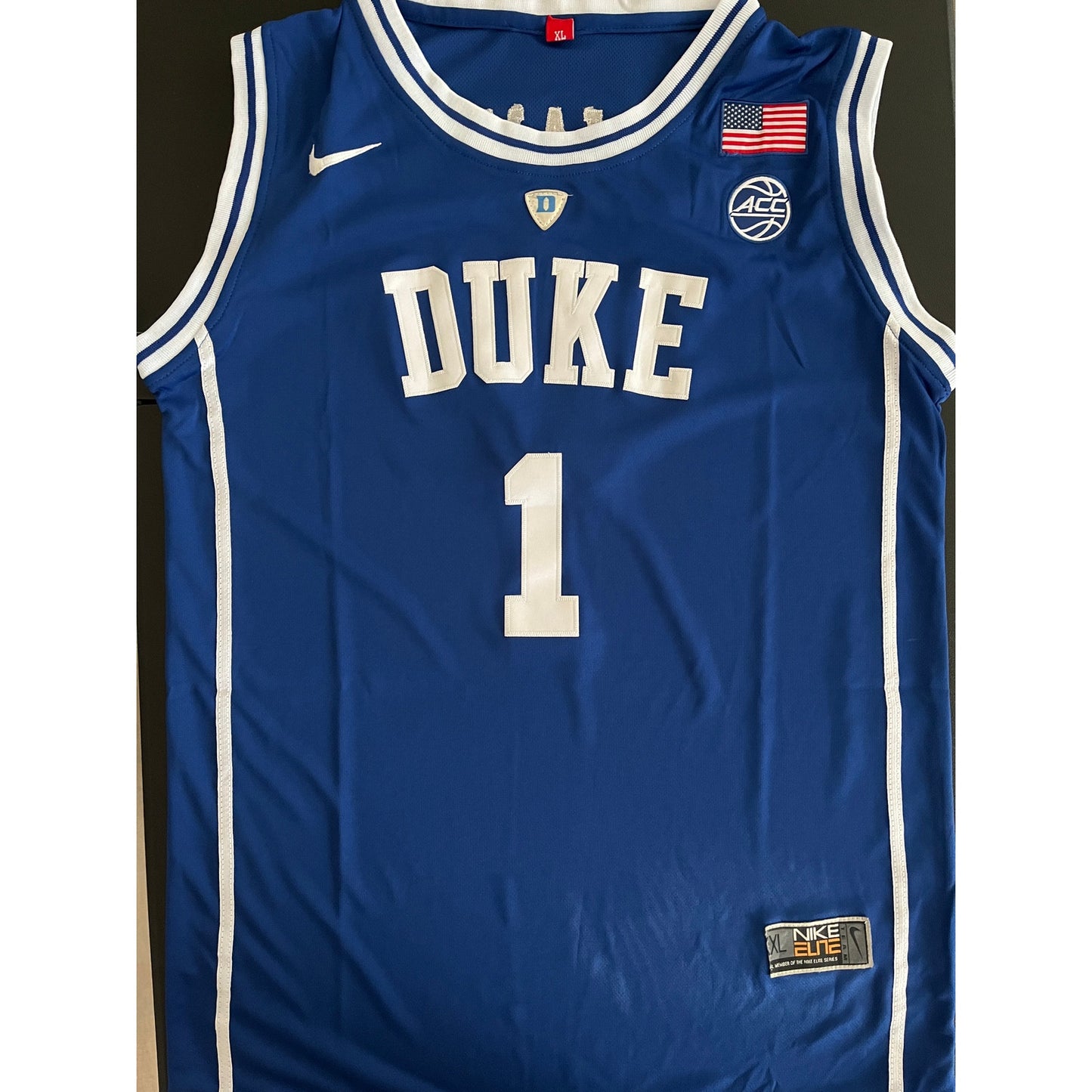 Zion Williamson Signed Duke Blue Devils Jersey PSA/DNA
