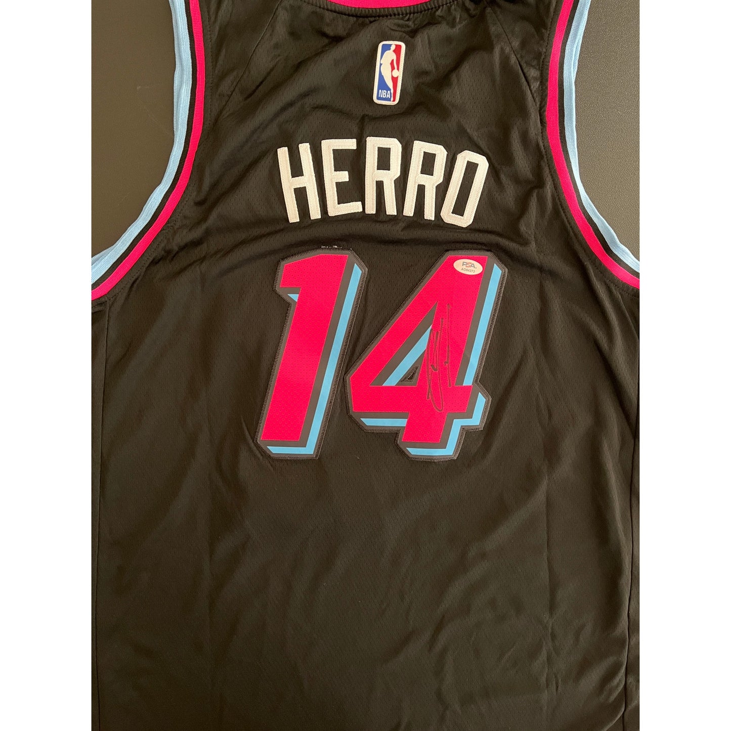 Tyler Herro Signed Miami Heat Jersey PSA/DNA