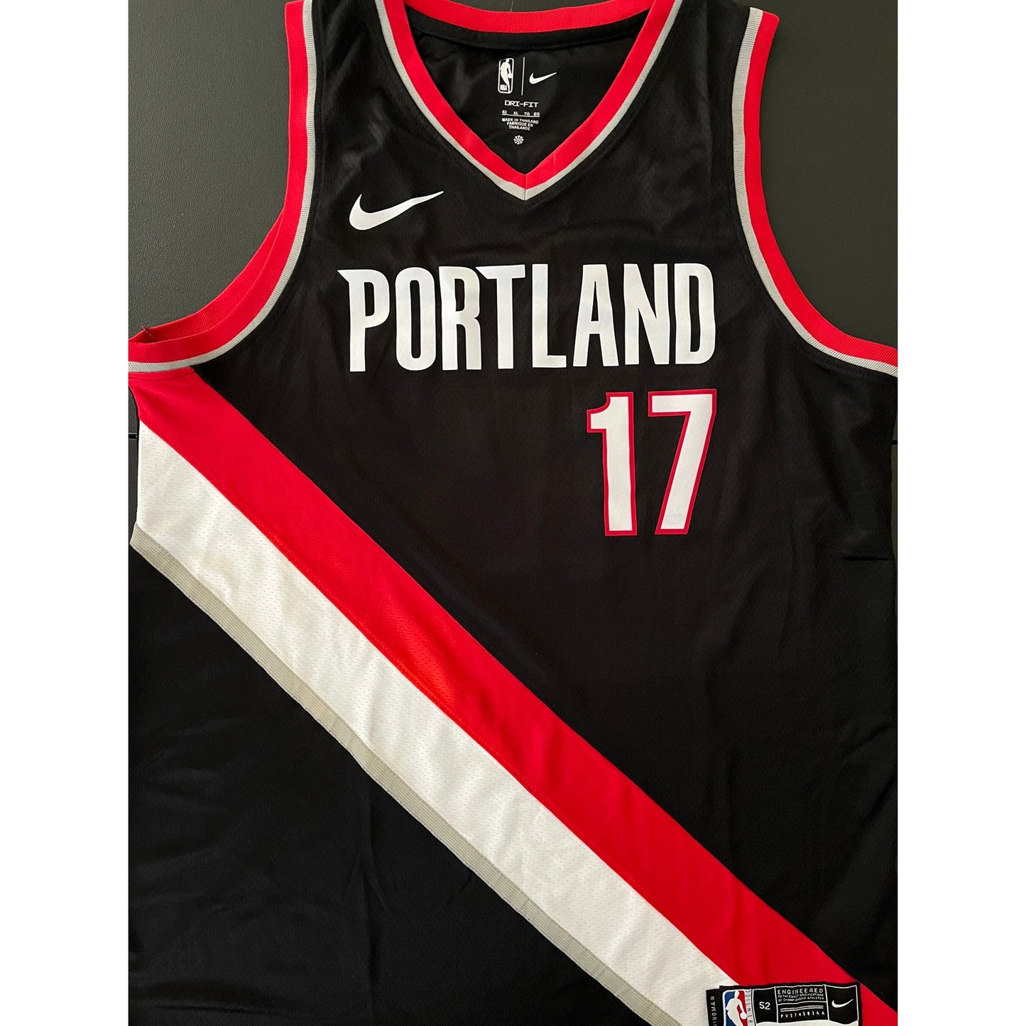 Shaedon Sharpe Signed Portland Trail Blazers Jersey PSA/DNA