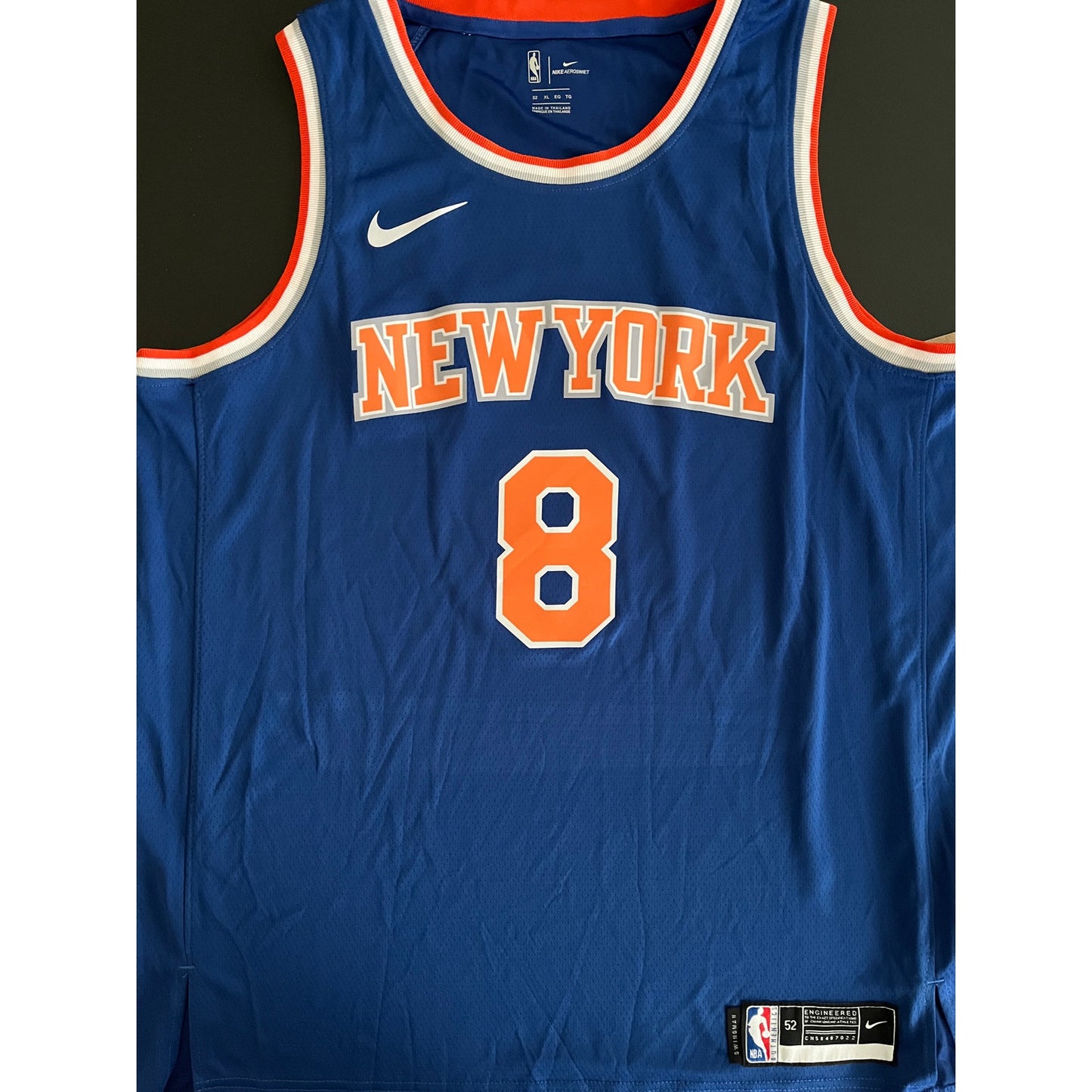 OG Anunoby Signed New York Knicks Jersey PSA/DNA