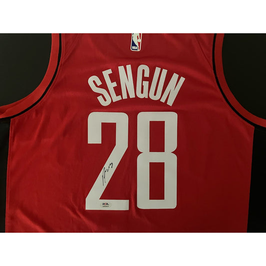Alperen Sengun Signed Houston Rockets Jersey PSA/DNA