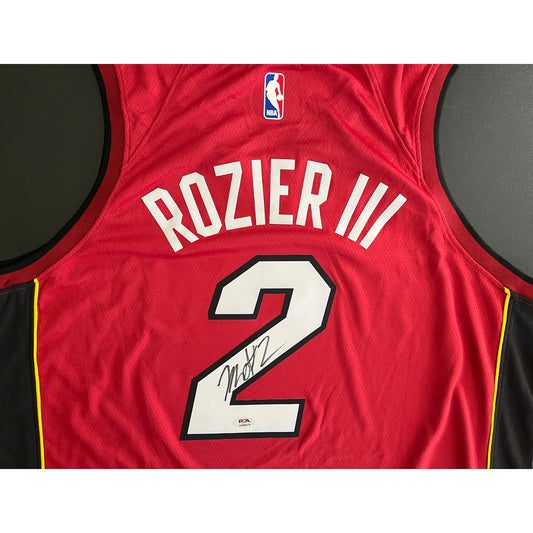 Terry Rozier III Signed Miami Heat Jersey PSA/DNA