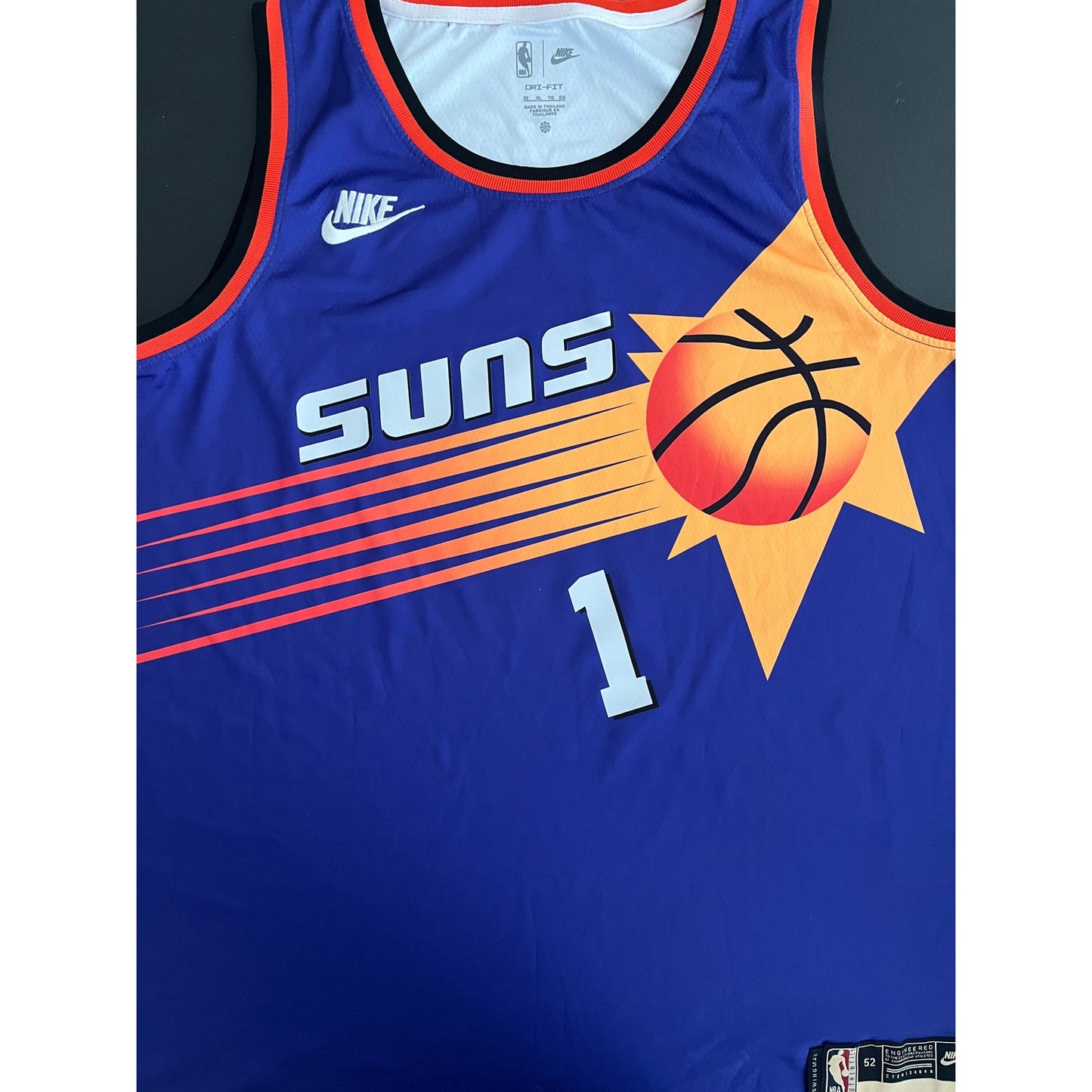 Devin Booker Signed Phoenix Suns Jersey PSA/DNA
