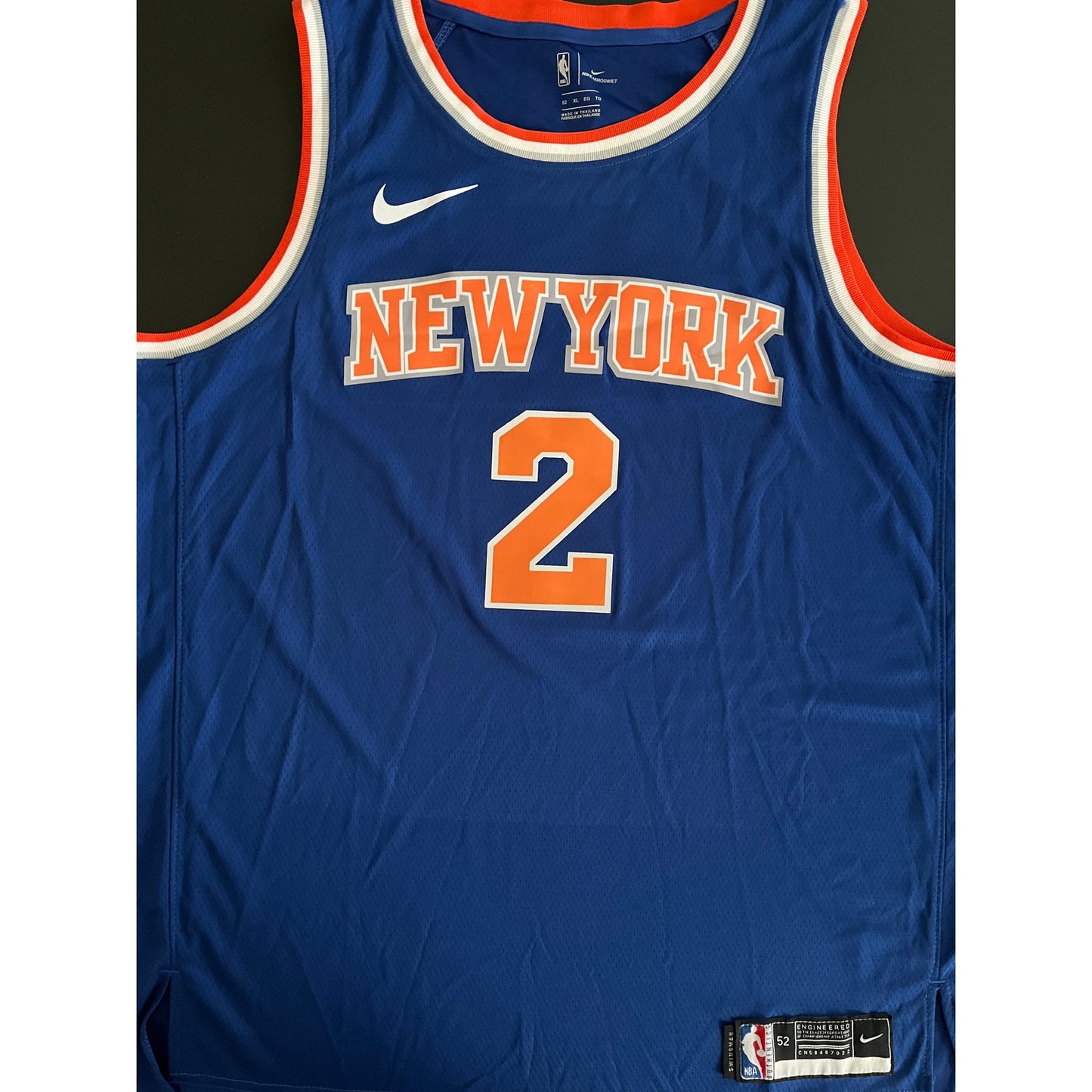 Miles McBride Signed New York Knicks Jersey PSA/DNA