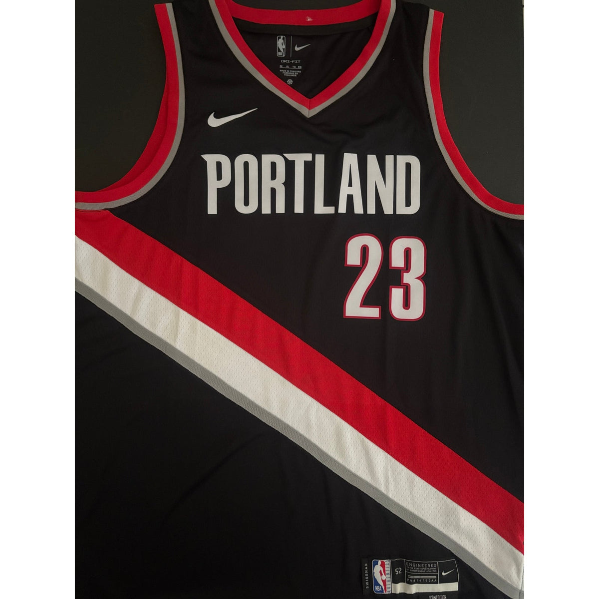 Donovan Clingan Signed Portland Trail Blazers Jersey PSA/DNA