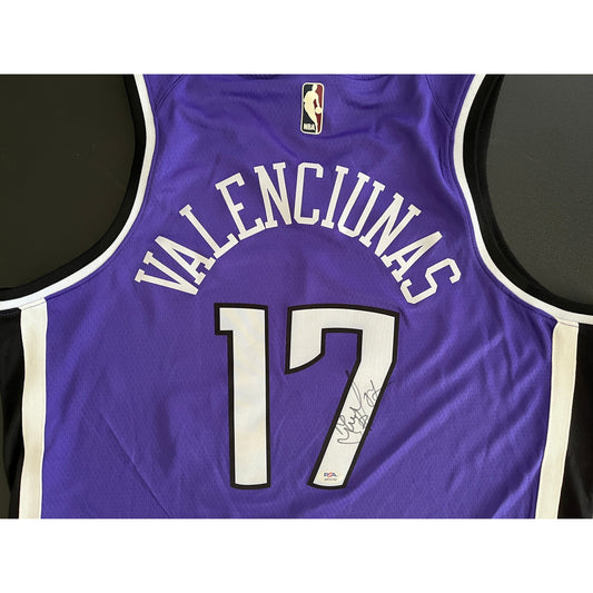 Jonas Valanciunas Signed Sacramento Kings Classic Edition Jersey PSA/DNA