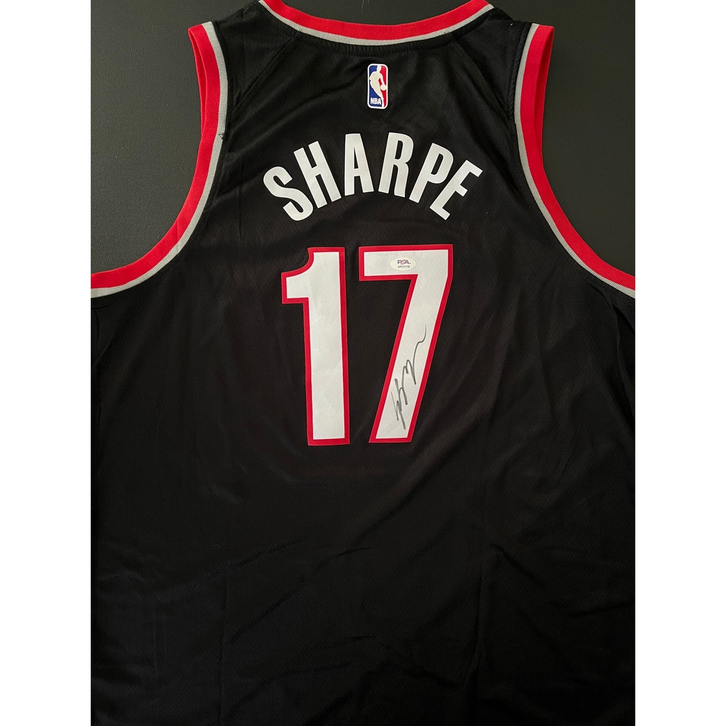 Shaedon Sharpe Signed Portland Trail Blazers Jersey PSA/DNA