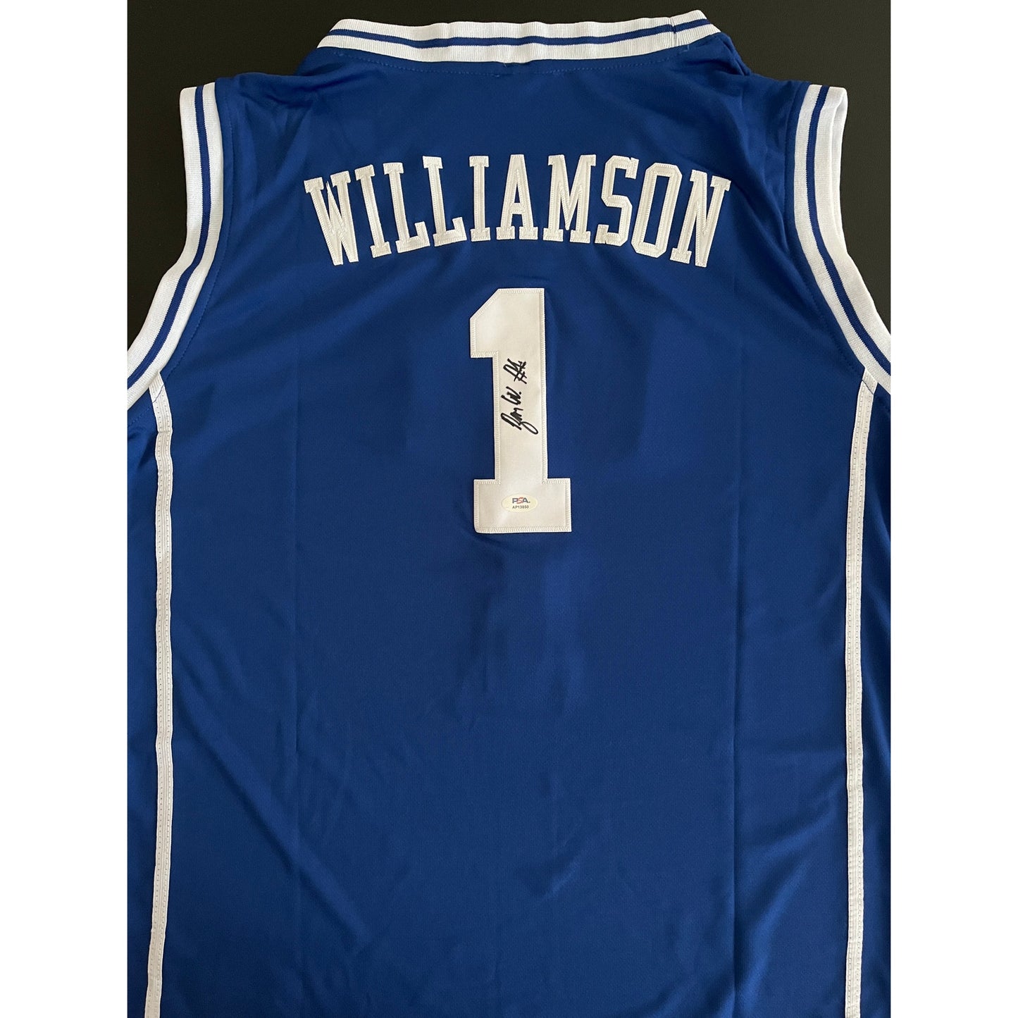 Zion Williamson Signed Duke Blue Devils Jersey PSA/DNA