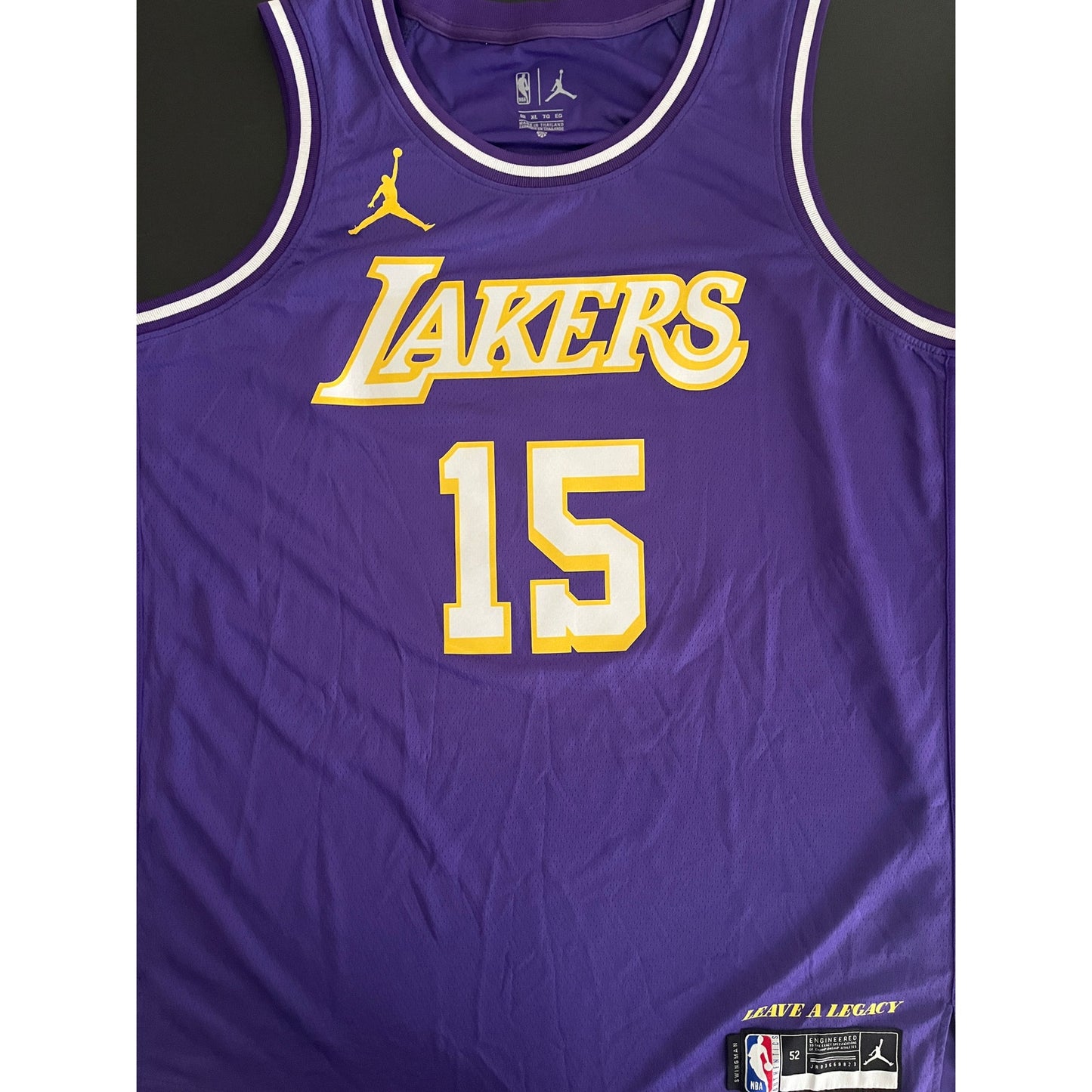 Austin Reaves Signed Los Angeles Lakers Jersey PSA/DNA