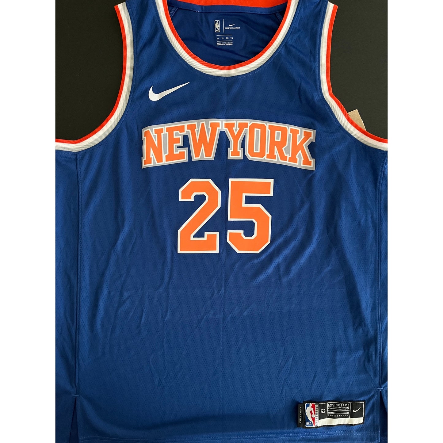 Mikal Bridges Signed New York Knicks Jersey PSA/DNA