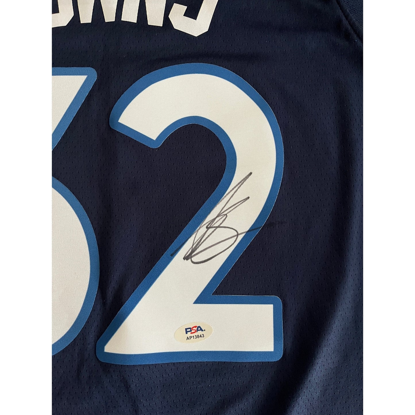 Karl Anthony Towns Signed Minnesota Timberwolves Jersey PSA/DNA