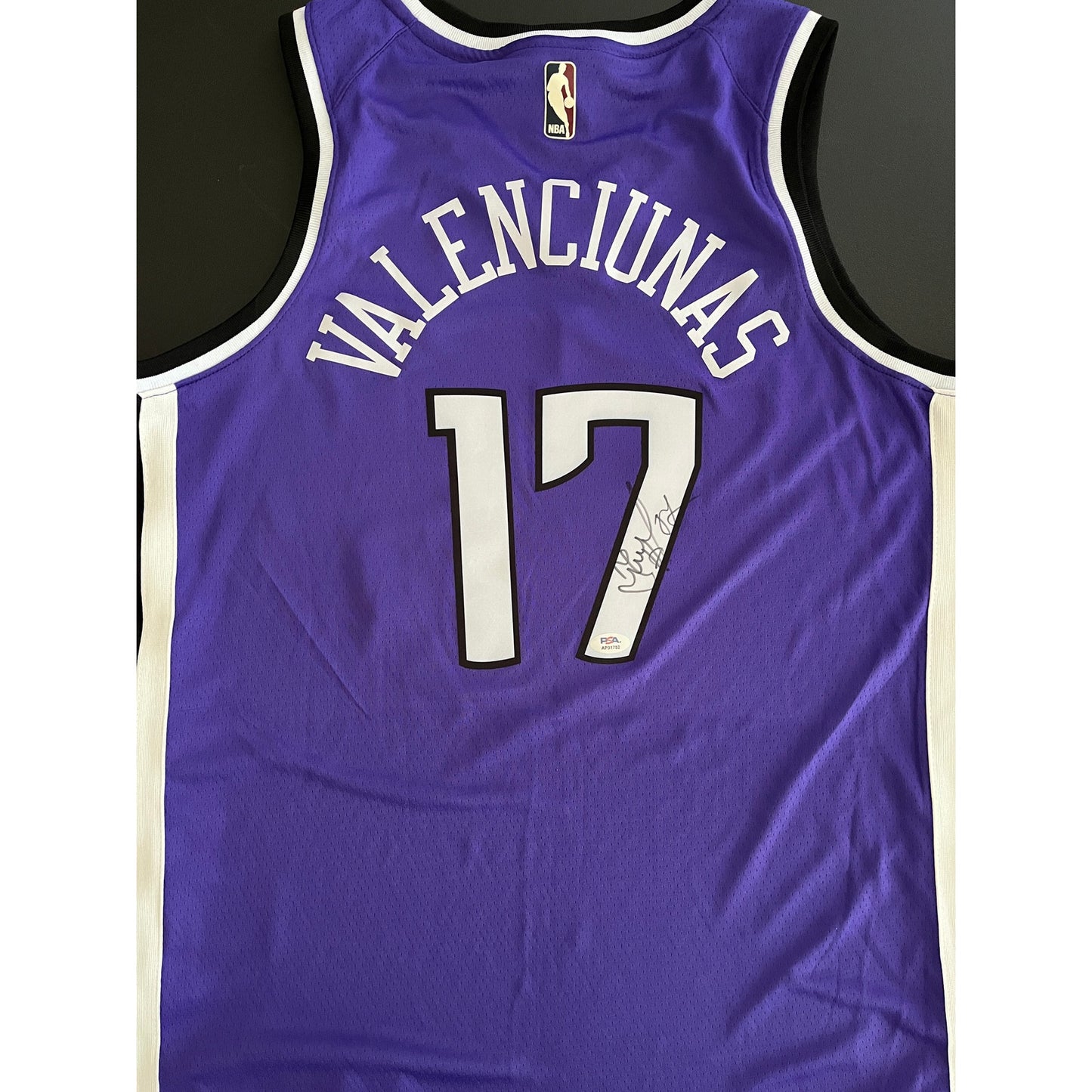 Jonas Valanciunas Signed Sacramento Kings Classic Edition Jersey PSA/DNA