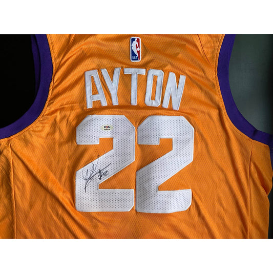 DeAndre Ayton Signed Phoenix Suns Jersey PSA/DNA COA