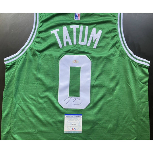 Jayson Tatum Signed Boston Celtics Jersey PSA/DNA COA