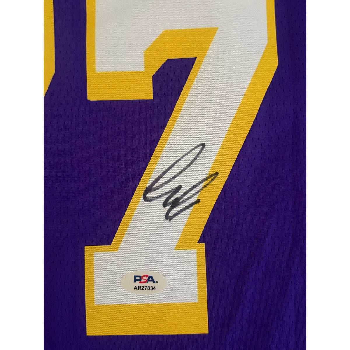 Luka Doncic Signed Los Angeles Lakers Jersey PSA/DNA
