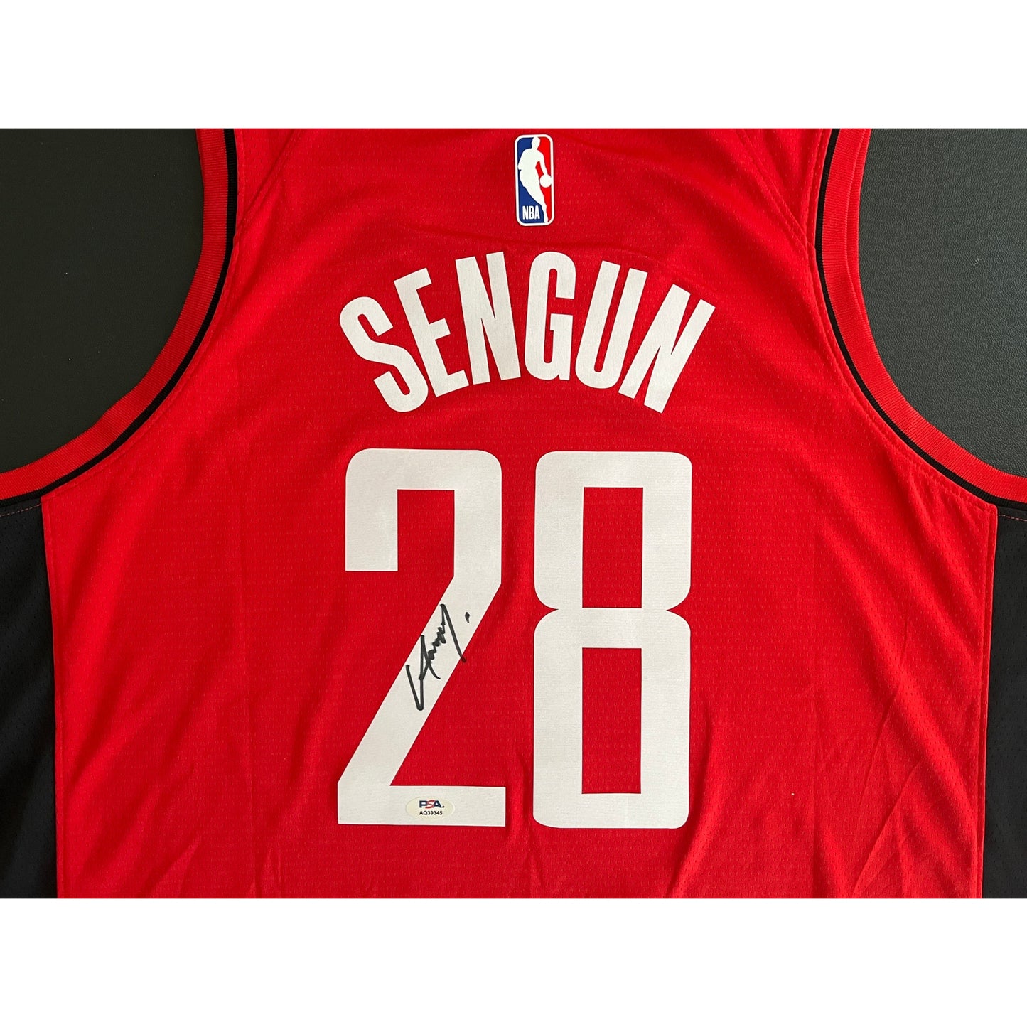 Alperen Sengun Signed Houston Rockets Jersey PSA/DNA