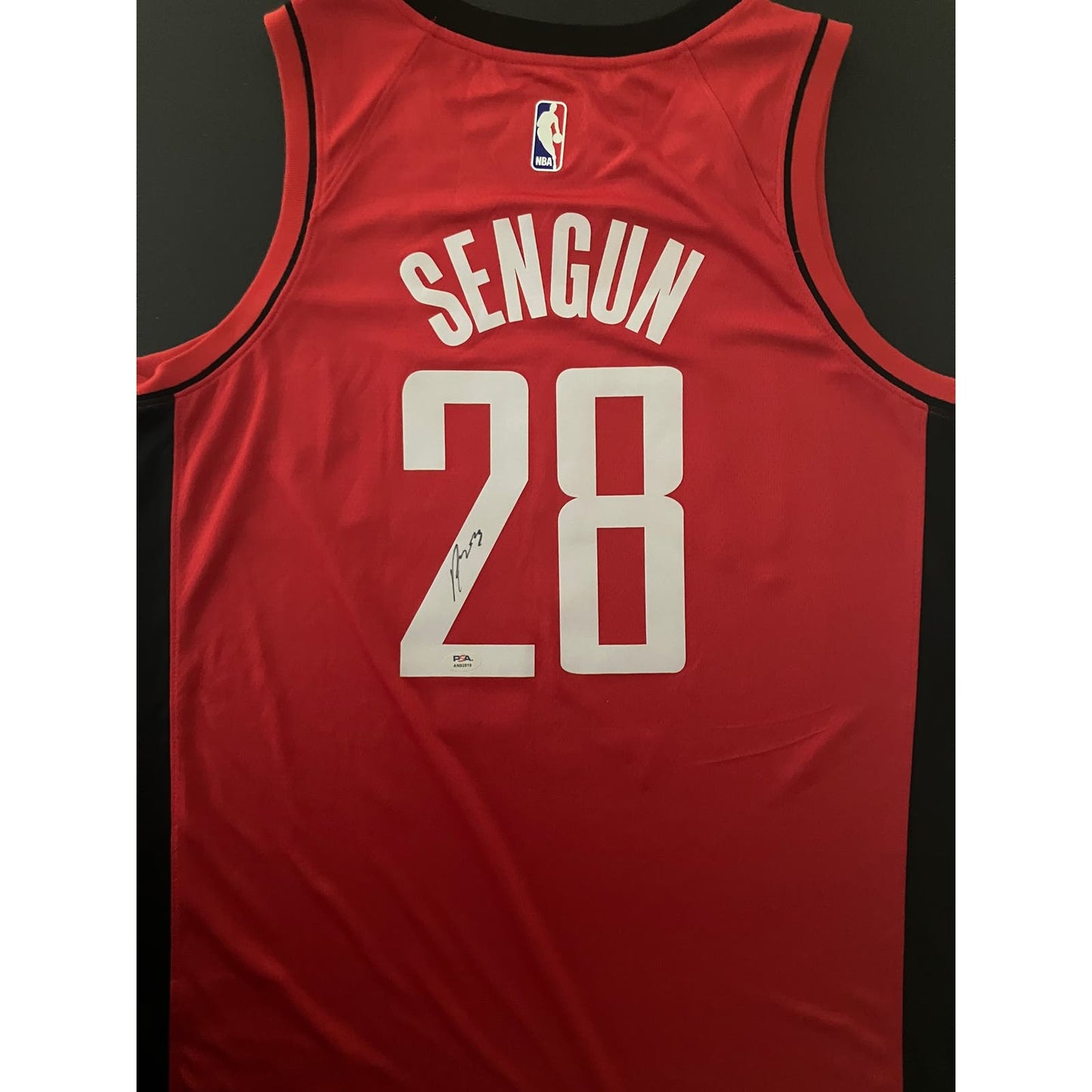 Alperen Sengun Signed Houston Rockets Jersey PSA/DNA