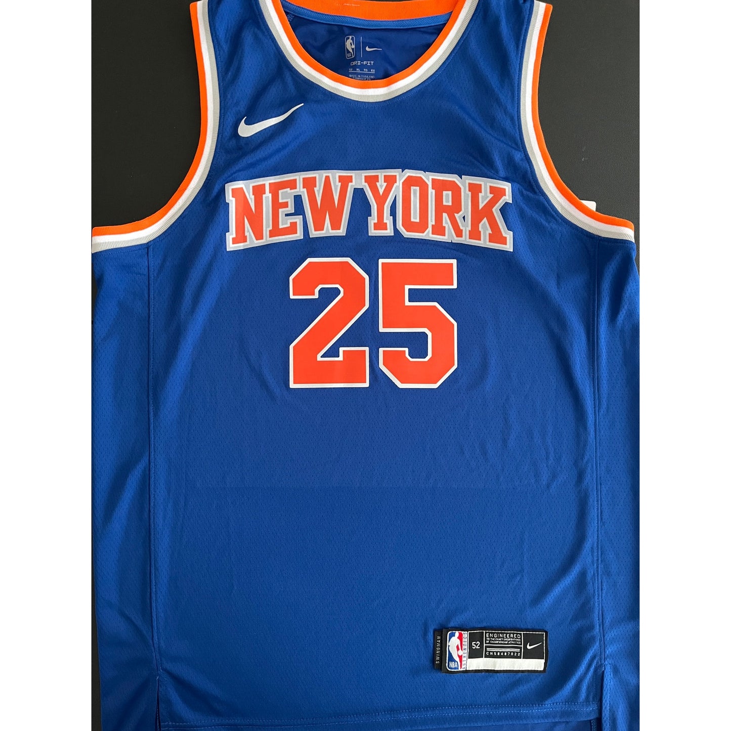 Mikal Bridges Signed New York Knicks Jersey PSA/DNA
