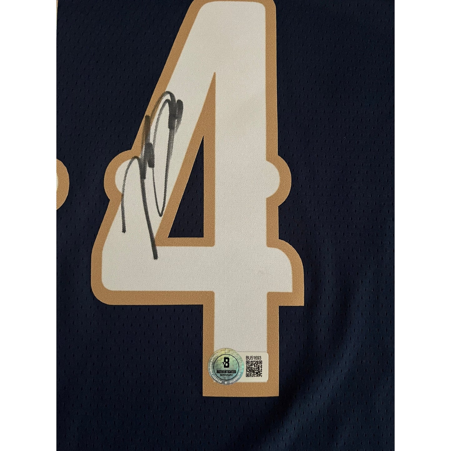 Brandon Ingram Signed New Orleans Pelicans Jersey BAS Beckett COA