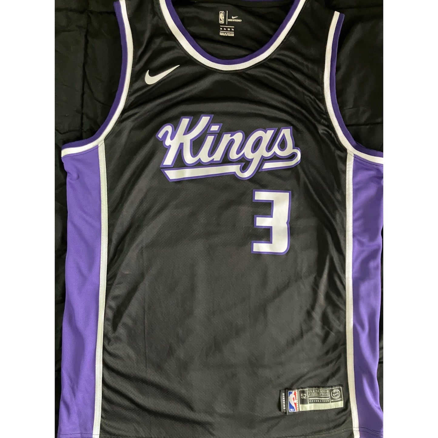 Chris Duarte Signed Sacramento Kings Jersey PSA/DNA COA