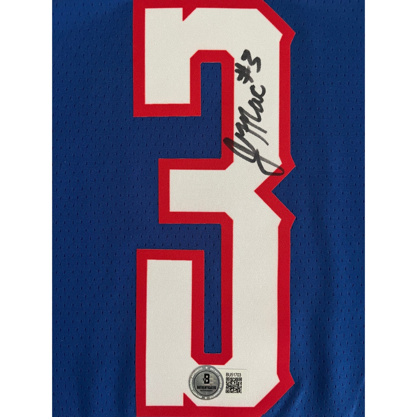 Jordan McLaughlin Signed Sacramento Kings City Edition Jersey BAS Beckett COA