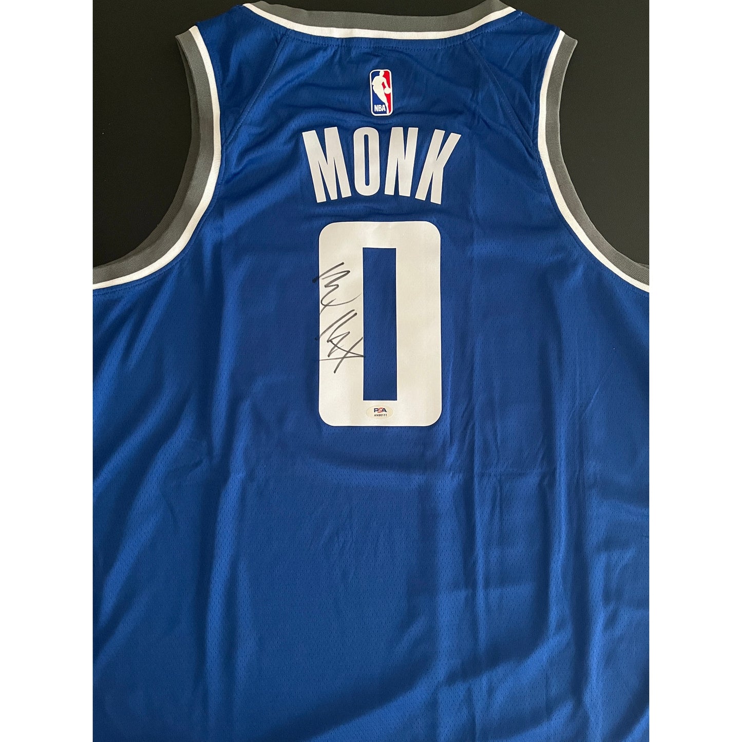 Malik Monk Signed City Edition Sacramento Kings Jersey PSA/DNA