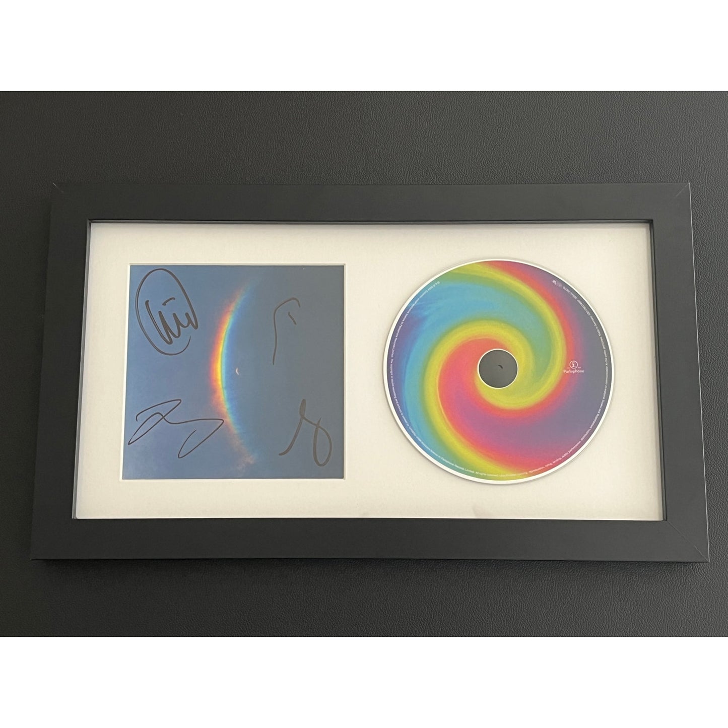 Coldplay - Moon Music Signed & Framed CD Chris Martin