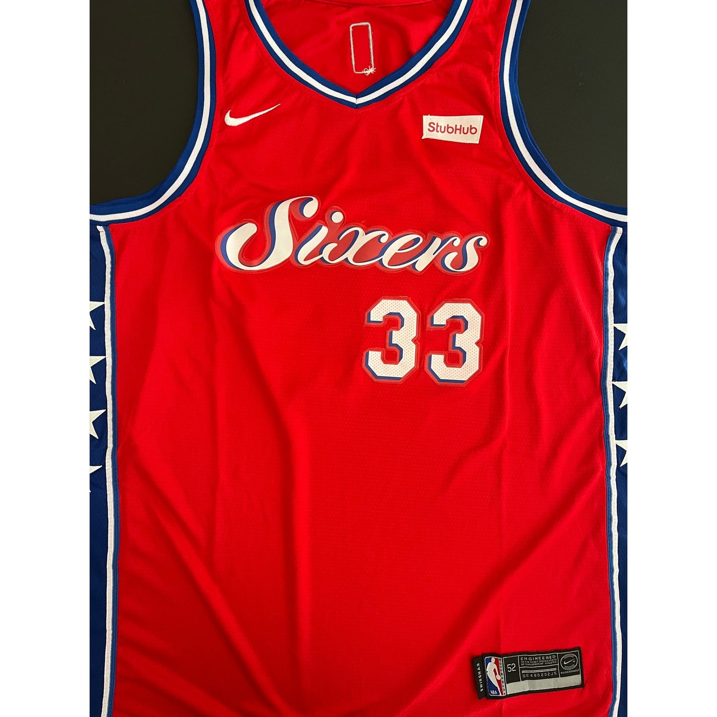 Tobias Harris Signed Philadelphia 76ers Jersey PSA/DNA