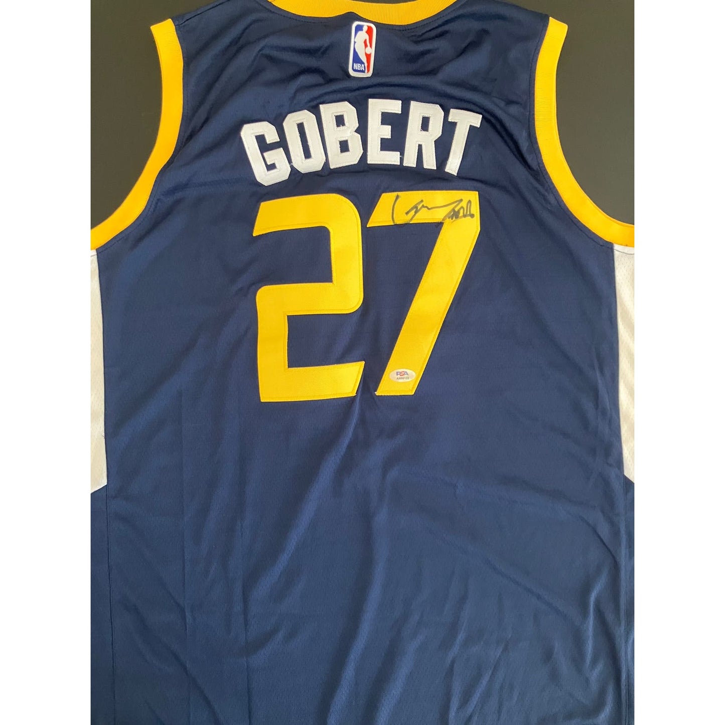 Rudy Gobert Signed Utah Jazz Jersey PSA/DNA COA