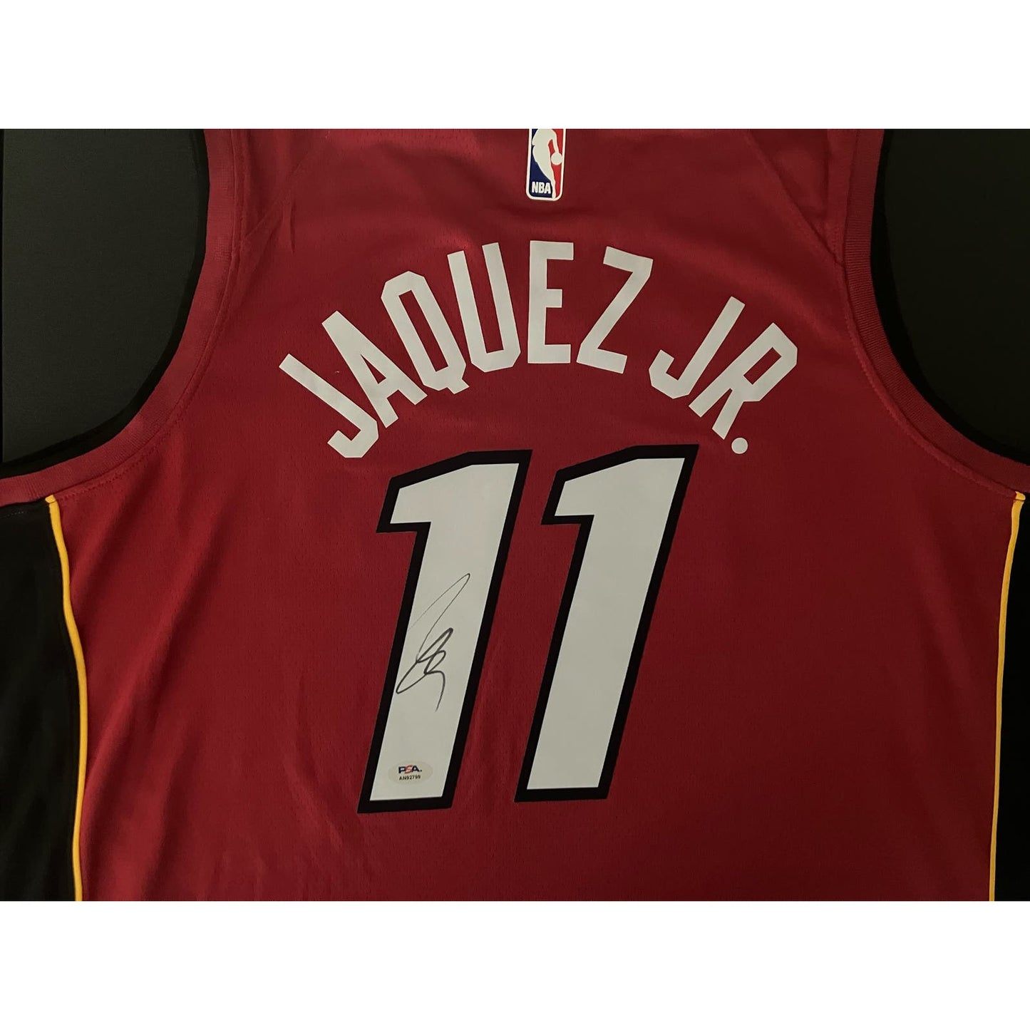 Jaime Jaquez Jr. Signed Miami Heat Jersey PSA/DNA