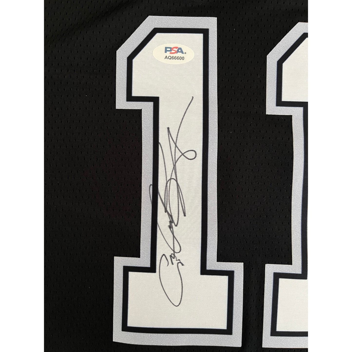 Carter Bryant Signed San Antonio Spurs Jersey PSA/DNA