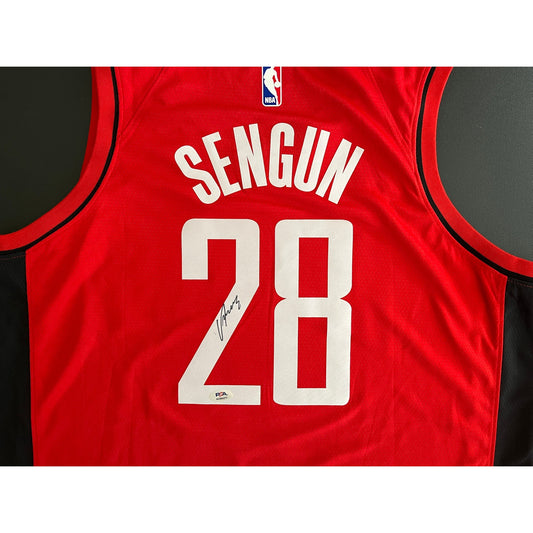 Alperen Sengun Signed Houston Rockets Jersey PSA/DNA