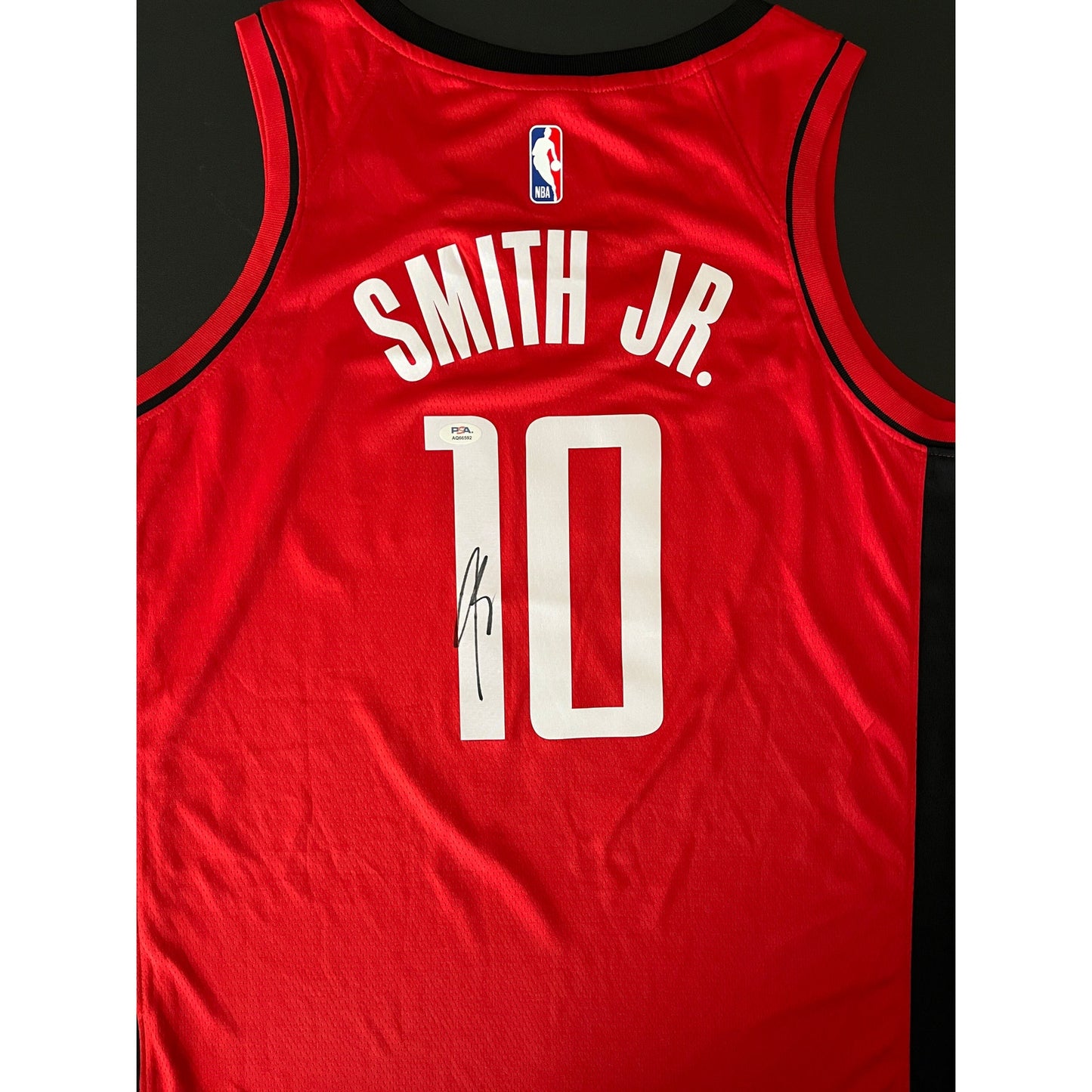 Jabari Smith Jr. Signed Houston Rockets Jersey PSA/DNA