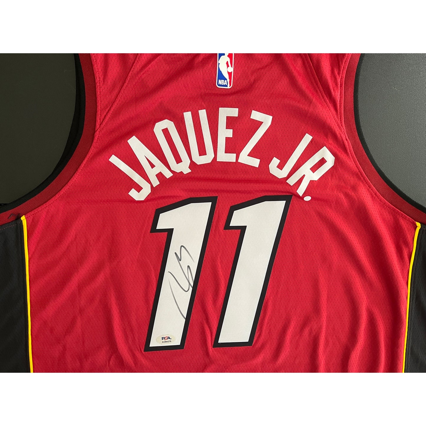 Jaime Jaquez Jr. Signed Miami Heat Jersey PSA/DNA