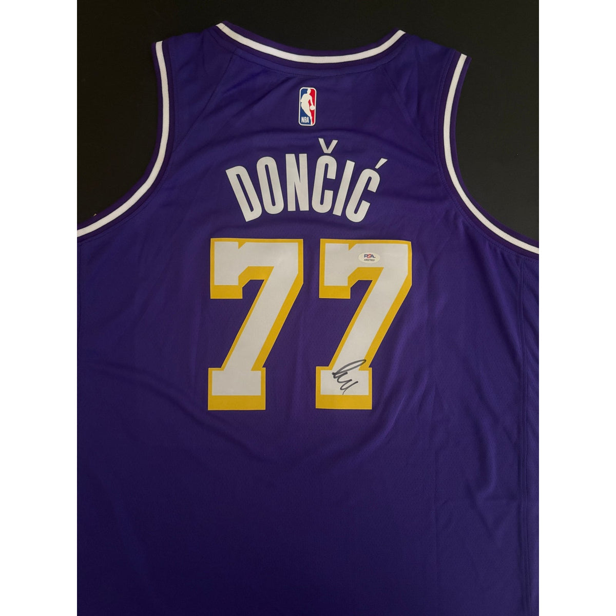 Luka Doncic Signed Los Angeles Lakers Jersey PSA/DNA
