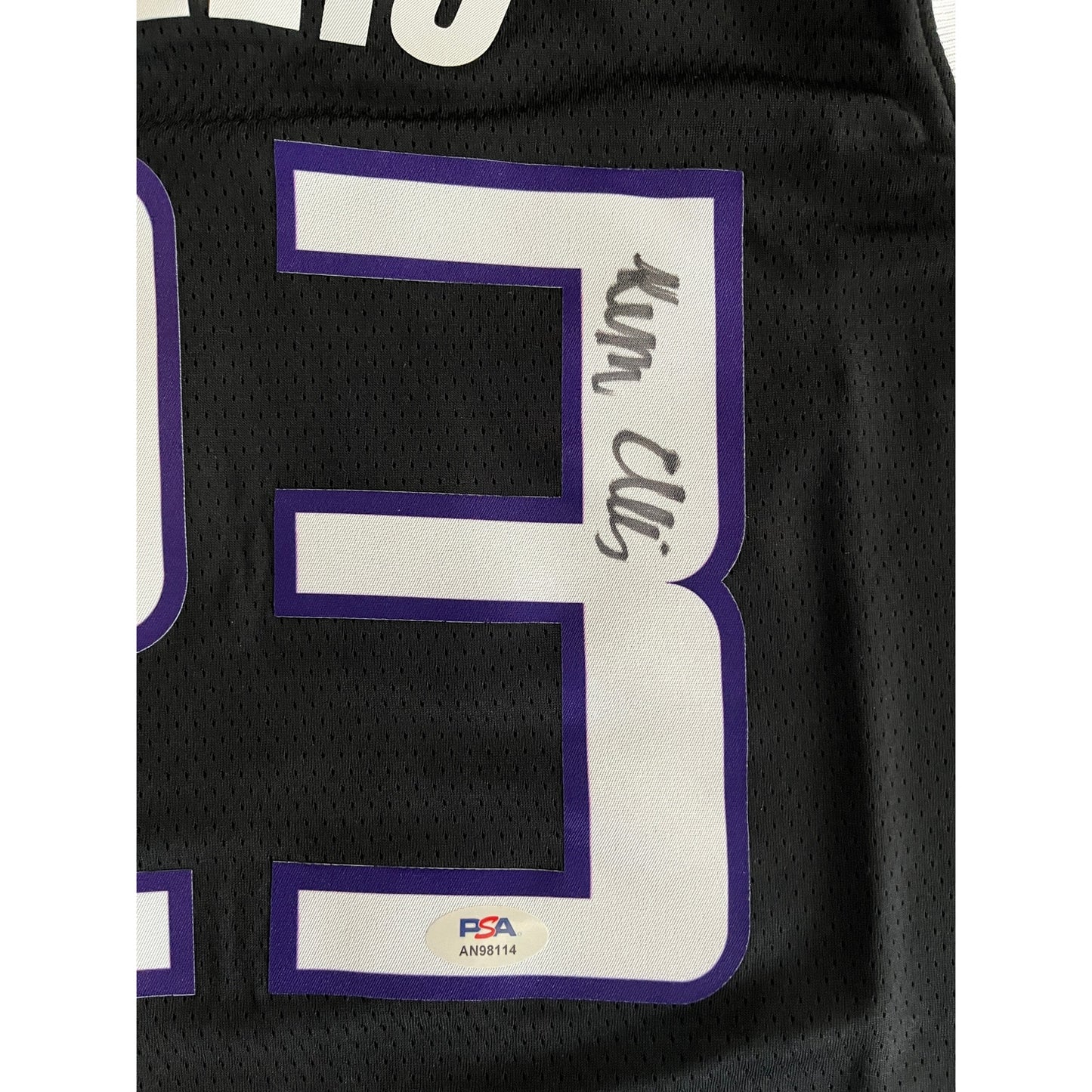 Keon Ellis Signed Sacramento Kings Jersey PSA/DNA